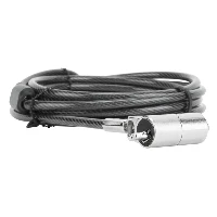 Targus DEFCON Compact Keyed Cable Lock - Blocco cavo di sicurezza - nero - 1.98 m