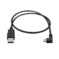 StarTech.com Cavo Micro-USB da Ricarica e Sincronizzazione angolato sinistra per Smartphone e Tablet da 0,5m - Cavo USB - Micro-USB Tipo B (M) angolato a sinistra a USB (M) - USB 2.0 - 50 cm - nero - per P/N USB2PCARBK, USB2PCARBKS, USBEXTAA10BK, USBEXTA