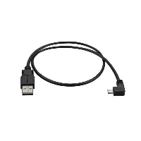 StarTech.com Cavo Micro-USB da Ricarica e Sincronizzazione angolato destro per Smartphone e Tablet da 0,5m - Cavo USB - Micro-USB Tipo B (M) angolo retto a USB (M) - USB 2.0 - 50 cm - nero - per P/N USB2PCARBK, USB2PCARBKS, USBEXTAA10BK, USBEXTAA6BK, USB