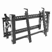 StarTech.com Supporto Antifurto da Parete per Schermi da 45 a 70 in Acciaio resistente - Staffa - per video wall - Alluminio, acciaio - nero - dimensione schermo 45-70 - installabile a parete - per P/N HDMIPLATE, ST121SHD50, ST12MHDLAN, ST12MHDLAN4K