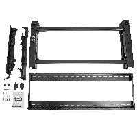 StarTech.com Supporto Antifurto da Parete per Schermi da 45 a 70 in Acciaio resistente - Staffa - per video wall - Alluminio, acciaio - nero - dimensione schermo 45-70 - installabile a parete - per P/N HDMIPLATE, ST121SHD50, ST12MHDLAN, ST12MHDLAN4K