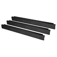StarTech.com Pannello cieco fisso 1U - Pannello per Rack senza utensili - Pacco da 10 - Pannello di riempimento rack - fronte - nero - 1U - 19 (pacchetto di 10)