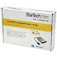 StarTech.com Adattatore Thunderbolt 3 a doppio monitor HDMI - Convertitore Thunderbolt a 2x HDMI - 4k 30hz - Adattatore video esterno - Thunderbolt 3 - HDMI - per P/N TB33A1C