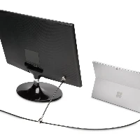 Kensington Keyed Dual Head Cable Lock for Surface Pro and Surface Go (K66646WW) - Blocco cavo di sicurezza - per Microsoft Surface Go, Go 2, Pro (met 2017), Pro 4, Pro 6, Pro 7