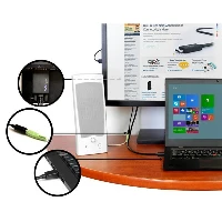 StarTech.com Cavo Adattatore Mini DisplayPort a VGA - Convertitore mDP a VGA con audio - 1920 x 1200 da 2m - Convertitore video - VGA - DisplayPort - nero