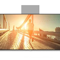 NEC BalanceBox 400-2 - Kit montaggio (staffa a muro, 2 coperture laterali, staffa di montaggio VESA) - per TV LCD - acciaio - dimensione schermo 42-86 - installabile a parete - per NEC C651, InfinityBoard 2.1, MultiSync C651, C751, C861, CB651, CB751,