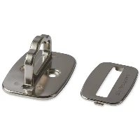 StarTech.com Piastra di ancoraggio per aggancio cavo di Sicurezza PC - Grande - Punto Sicurezza PC Portatile (LTANCHORL) - Blocco - argento - per P/N LTLOCKNBL
