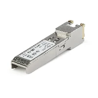 StarTech.com Modulo ricetrasmettitore SFP compatibile con Dell EMC SFP-100M-FX - 1000Base-T (RXGETSFPST) - Modulo transceiver SFP (mini-GBIC) (equivalente a Juniper RX-GET-SFP) - GigE - 1000Base-T - RJ-45 - fino a 100 m