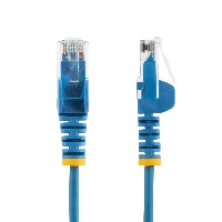 StarTech.com 2.5 m CAT6 Cable - Slim - Snagless RJ45 Connectors - Blue, 2.5 m, Cat6, U/UTP (UTP), RJ-45, RJ-45