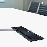 StarTech.com Box a doppio Modulo per Connettivit sala Riunioni con gestione Cavi - moduli di Alimentazioni , Ricarica , A/V e Dock per PC Portatili - Piano montaggio - nero