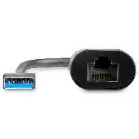 StarTech.com 2.5GbE USB A to Ethernet Adapter - NBASE-T NIC - USB 3.0 Type A 2.5 GbE /1 GbE Multi Speed Gigabit Network - USB 3.1 Laptop to RJ45/LAN - Lenovo X1 Carbon, HP EliteBook/ ZBook, Wired, USB, Ethernet, 5000 Mbit/s, Black, Grey