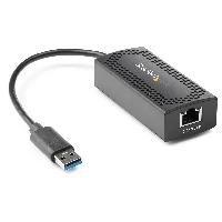 StarTech.com 5GbE USB A to Ethernet Adapter - NBASE-T NIC - USB 3.0 Type A 2.5 GbE /5 GbE Multi Speed Gigabit Network - USB 3.1 Laptop to RJ45/LAN - SurfaceBook HP EliteBook ZBook X1 Carbon, Wired, USB, Ethernet, 5000 Mbit/s, Black