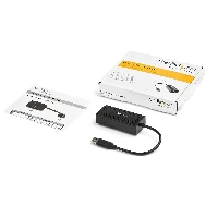 StarTech.com 5GbE USB A to Ethernet Adapter - NBASE-T NIC - USB 3.0 Type A 2.5 GbE /5 GbE Multi Speed Gigabit Network - USB 3.1 Laptop to RJ45/LAN - SurfaceBook HP EliteBook ZBook X1 Carbon, Wired, USB, Ethernet, 5000 Mbit/s, Black