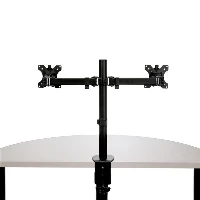 StarTech.com Desk Mount Dual Monitor Arm - Desk Clamp / Grommet VESA Monitor Mount for up to 32 inch Displays - Ergonomic Articulating Monitor Arm - Height Adjustable/Tilt/Swivel/Rotating, Clamp, 16 kg, 81.3 cm (32