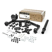 StarTech.com Desk Mount Dual Monitor Arm - Desk Clamp / Grommet VESA Monitor Mount for up to 32 inch Displays - Ergonomic Articulating Monitor Arm - Height Adjustable/Tilt/Swivel/Rotating, Clamp, 16 kg, 81.3 cm (32