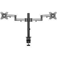 StarTech.com Desk Mount Dual Monitor Arm - Desk Clamp VESA Compatible Monitor Mount for up to 32 inch Displays - Ergonomic Articulating Monitor Arm - Height Adjustable/Tilt/Swivel/Rotating, Clamp, 8 kg, 81.3 cm (32