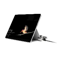 Kensington Combination Lock for Surface Pro and Surface Go, 1.8 m, Kensington, Key, Carbon steel, Black, Metallic