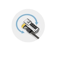 KENSINGTON ClickSafe Combination Laptop Lock for Nano Security Slot (Master Coded Version) Kensington ClickS
