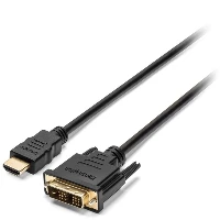Kensington HDMI (M) to DVI-D (M) passive bi-directional cable, 1.8m (6ft), 1.8 m, HDMI Type A (Standard), DVI-D, Male, Male, Straight
