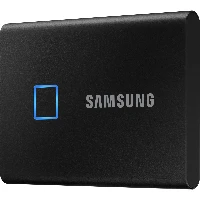 Samsung Portable SSD T7 Touch 2TB - Black, 2000 GB, USB Type-C, 3.2 Gen 2 (3.1 Gen 2), 1050 MB/s, Password protection, Black