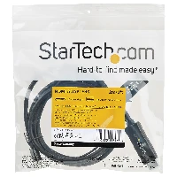StarTech.com 6ft (2m) HDMI to Mini DisplayPort Cable 4K 30Hz - Active HDMI to mDP Adapter Converter Cable with Audio - USB Powered - Mac & Windows - Male to Male Video Adapter Cable, 2 m, HDMI Type A (Standard), Mini DisplayPort, Male, Male, Straight