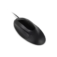 Kensington Pro Fit Ergo Wired Mouse, Right-hand, Optical, USB Type-A, 3200 DPI, Black
