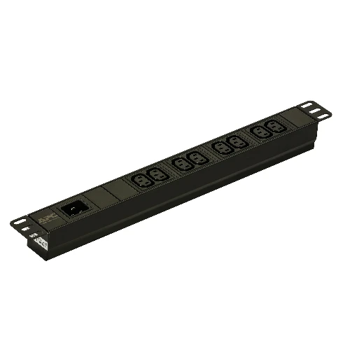 APC EPDU1016B, Basic, 1U, Single-phase, Horizontal, Aluminium, Black