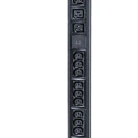 APC EPDU1216B, Basic, 0U, Three-phase, Vertical, Aluminium, Black