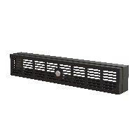 StarTech.com Pannello Cieco per montaggio su armadi rack 2U - Pannello di blocco a cerniera per server rack 19 (RKSECLK2U) - Copertura di sicurezza per rack - nero - 2U - 19
