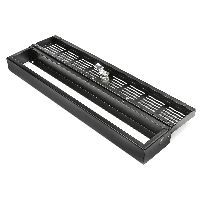 StarTech.com Pannello Cieco per montaggio su armadi rack 2U - Pannello di blocco a cerniera per server rack 19 (RKSECLK2U) - Copertura di sicurezza per rack - nero - 2U - 19