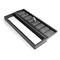 StarTech.com 3U Rack Mount Security Cover, Hinged Locking Rack Panel/ Cage/Door for Physical Security/ Access Control of 19 Server Rack & Network Cabinet, Assembled with Mounting Hardware - 3U Security Cover (RKSECLK3U) - Copertura di sicurezza per rack