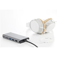 StarTech.com USB C Multiport Adapter - USB-C Mini Travel Dock w/ 4K HDMI or 1080p VGA - 3x USB 3.0 Hub, SD, GbE, Audio, 100W PD Pass-Through - Portable Docking Station for Laptop/Tablet, Wired, USB 3.2 Gen 1 (3.1 Gen 1) Type-C, 100 W, 10,100,1000 Mbit/s, Black, Grey, SD, SDHC, SDXC