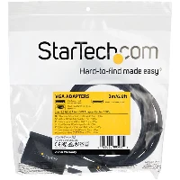 StarTech.com 2m VGA to HDMI Converter Cable with USB Audio Support & Power - Analog to Digital Video Adapter Cable to connect a VGA PC to HDMI Display - 1080p Male to Male Monitor Cable, 2 m, USB Type-A + VGA (D-Sub), HDMI Type A (Standard), Male, Male, Straight