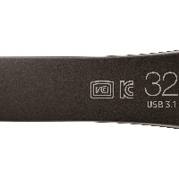 Samsung MUF-32BE, 32 GB, USB Type-A, 3.2 Gen 1 (3.1 Gen 1), 200 MB/s, Capless, Grey