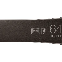 Samsung MUF-64BE, 64 GB, USB Type-A, 3.2 Gen 1 (3.1 Gen 1), 300 MB/s, Capless, Grey