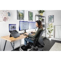 Kensington SmartFit One-Touch Height Adjustable Dual Monitor Arm, Clamp, 9 kg, 33 cm (13