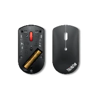 Lenovo 4Y50X88822, Ambidextrous, Optical, Bluetooth, 2400 DPI, Black