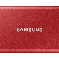 Samsung Portable SSD T7, 2000 GB, USB Type-C, 3.2 Gen 2 (3.1 Gen 2), 1050 MB/s, Password protection, Red