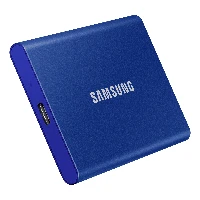 Samsung Portable SSD T7, 2000 GB, USB Type-C, 3.2 Gen 2 (3.1 Gen 2), 1050 MB/s, Password protection, Blue