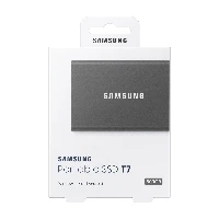 Samsung Portable SSD T7, 500 GB, USB Type-C, 3.2 Gen 2 (3.1 Gen 2), 1000 MB/s, Password protection, Grey