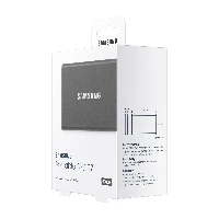 Samsung Portable SSD T7, 500 GB, USB Type-C, 3.2 Gen 2 (3.1 Gen 2), 1000 MB/s, Password protection, Grey