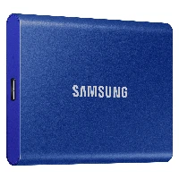 Samsung Portable SSD T7, 1000 GB, USB Type-C, 3.2 Gen 2 (3.1 Gen 2), 1050 MB/s, Password protection, Blue