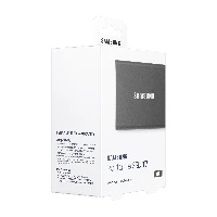 Samsung Portable SSD T7, 1000 GB, USB Type-C, 3.2 Gen 2 (3.1 Gen 2), 1050 MB/s, Password protection, Grey