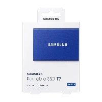 Samsung Portable SSD T7, 500 GB, USB Type-C, 3.2 Gen 2 (3.1 Gen 2), 1050 MB/s, Password protection, Blue