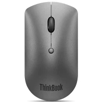 Lenovo ThinkBook, Ambidextrous, Optical, Bluetooth, 2400 DPI, Grey