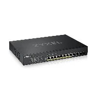 Zyxel XS1930-12HP-ZZ0101F, Managed, L3, 10G Ethernet (100/1000/10000), Power over Ethernet (PoE), Rack mounting