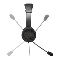 Kensington Classic USB-A Headset with Mic, Wired, Calls/Music, 163 g, Headset, Black