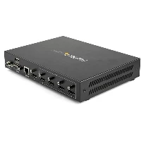 StarTech.com 2x2 HDMI Video Wall Controller - 4K 60Hz HDMI 2.0 Video Input to 4x 1080p Output - Video Wall Processor for Multi Screen Display - Video Wall Splitter - RS232/Ethernet Control, HDMI, USB Type-A, Metal, Black, 60 Hz, 4096 x 2160