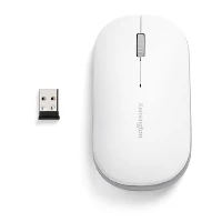 Kensington SureTrack Dual Wireless Mouse White, Ambidextrous, RF Wireless + Bluetooth, 2400 DPI, White
