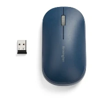 Kensington SureTrack Dual Wireless Mouse Blue, Ambidextrous, RF Wireless + Bluetooth, 2400 DPI, Blue